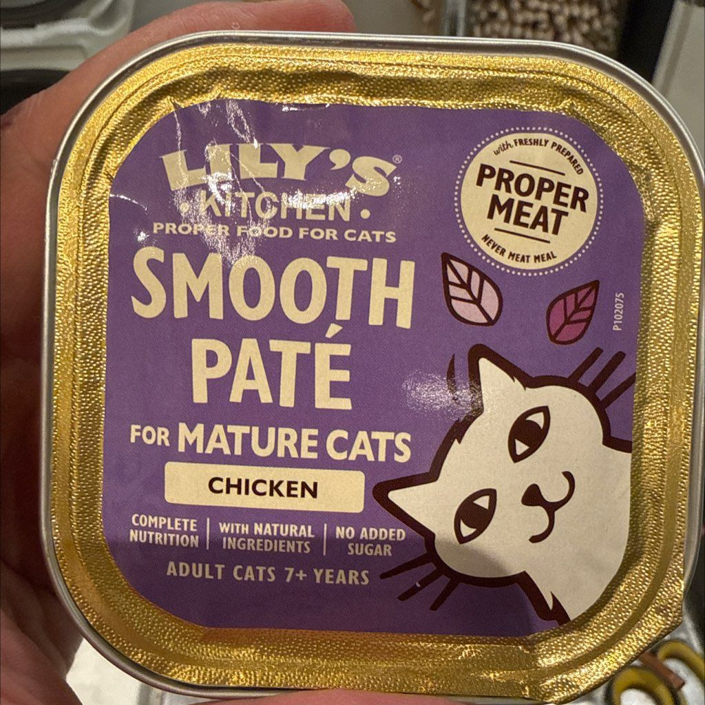 Lily's Kitchen Smooth Paté for Mature Cats Chicken