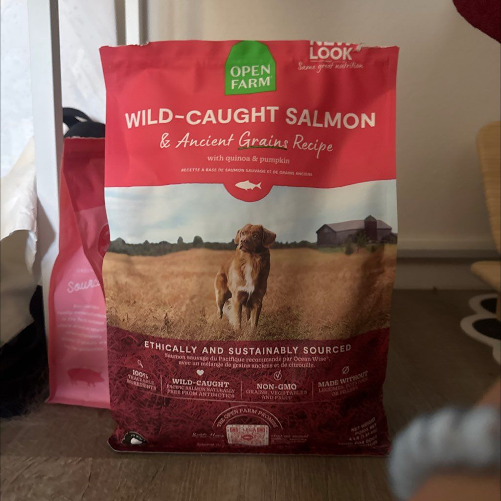 Open Farm Wild-Caught Salmon & Ancient Grains Recipe