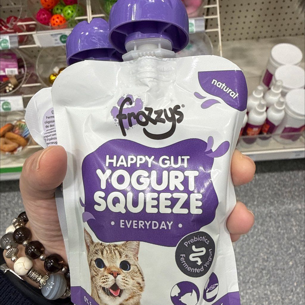 Frozzys Happy Gut Yogurt Squeeze Everyday