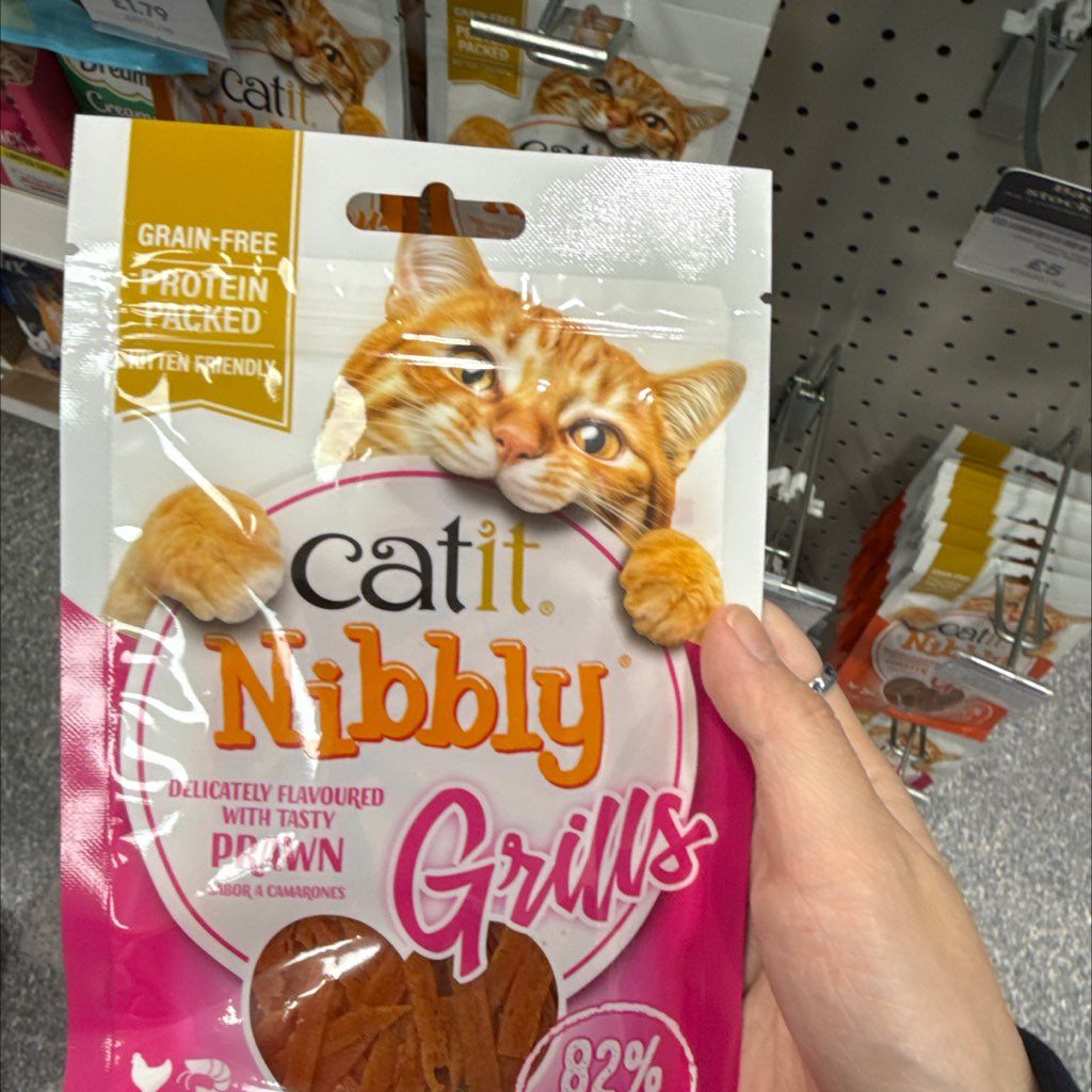 Catit Nibbly Grills Prawn Flavour