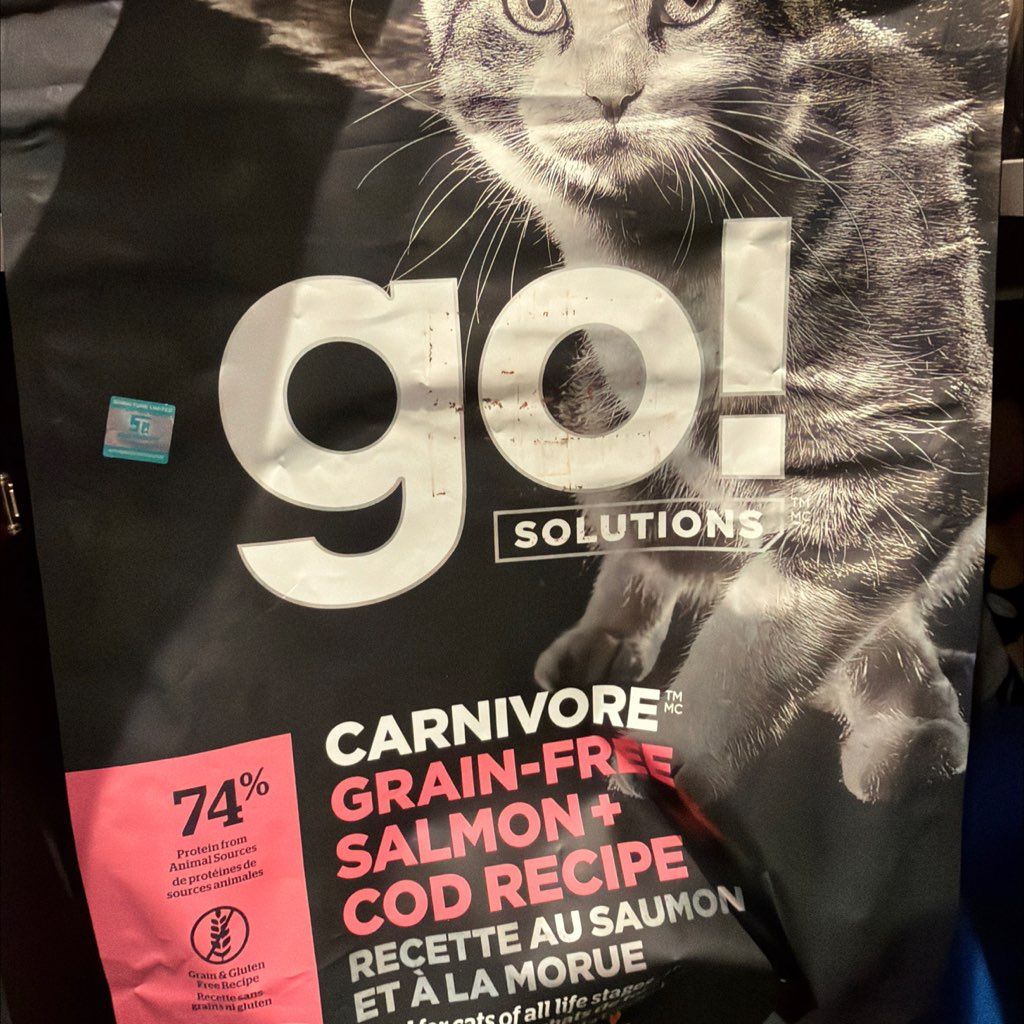 GO! Solutions Carnivore Grain-Free Salmon + Cod Recipe